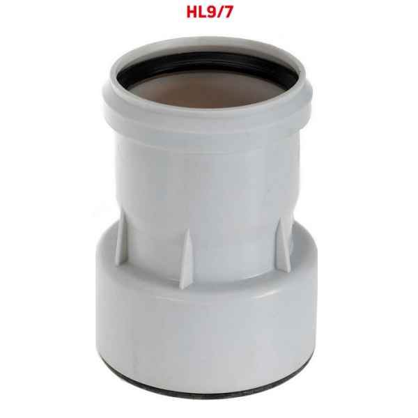 Переходник HL9/7 для перехода с DN75 ПП/ПВХ на сталь/чугун 75