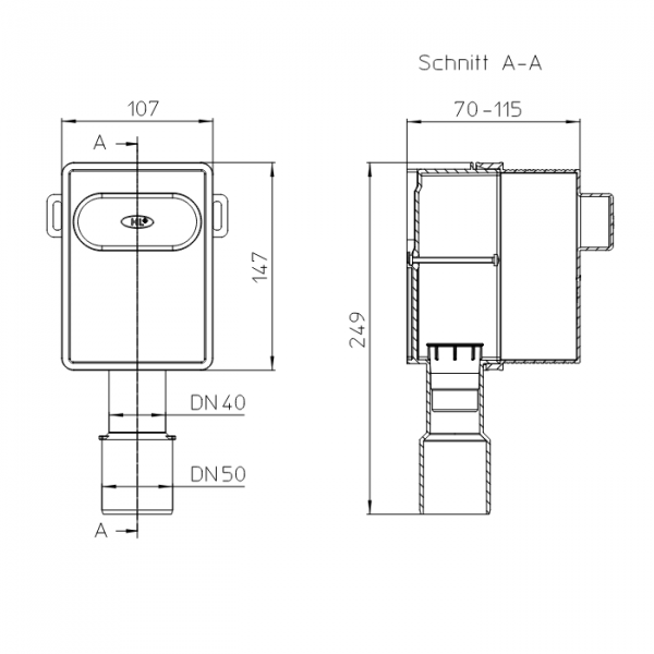 Размеры HL4000.0