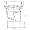Размеры и чертеж трапа HL606L/5
