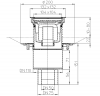 Размеры и чертеж трапа HL310NPr-3020