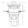 Размеры трапа HL616HW/1