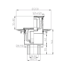 Размеры трапа HL310N-3000