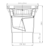 Размеры трапа HL606/5
