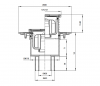 Размеры и чертеж трапа HL310NPr-3000