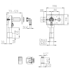 Размеры и чертеж сифона HL405ECO